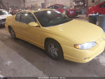  Salvage Chevrolet Monte Carlo