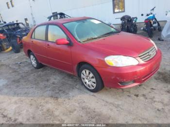  Salvage Toyota Corolla