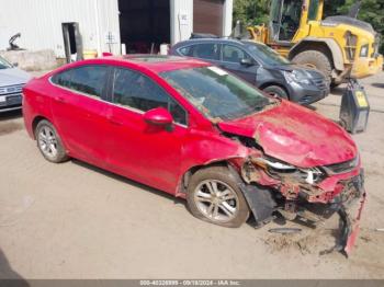  Salvage Chevrolet Cruze