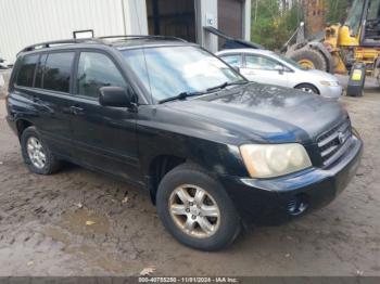  Salvage Toyota Highlander