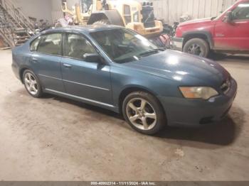  Salvage Subaru Legacy