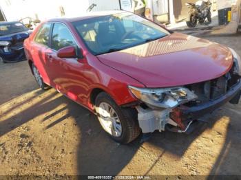  Salvage Toyota Camry