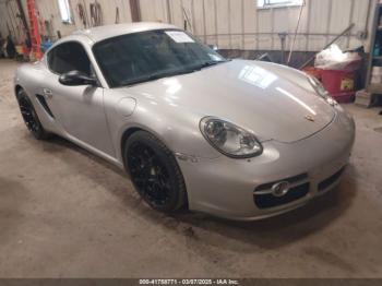  Salvage Porsche Cayman S