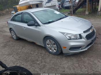  Salvage Chevrolet Cruze