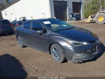  Salvage Chevrolet Cruze