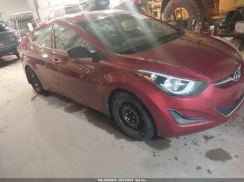  Salvage Hyundai ELANTRA