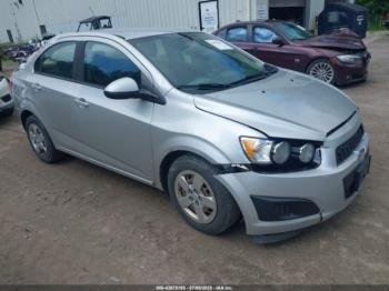  Salvage Chevrolet Sonic