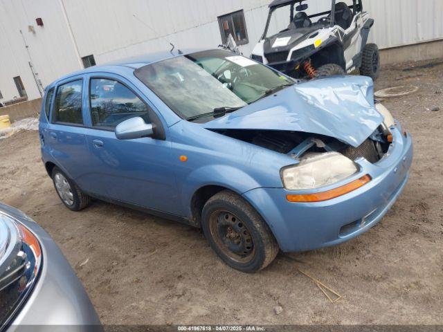  Salvage Chevrolet Aveo