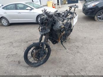  Salvage Triumph Motorcycle Tiger