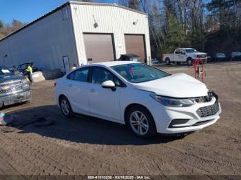  Salvage Chevrolet Cruze