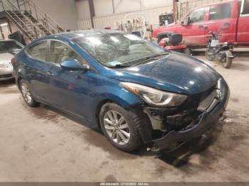  Salvage Hyundai ELANTRA
