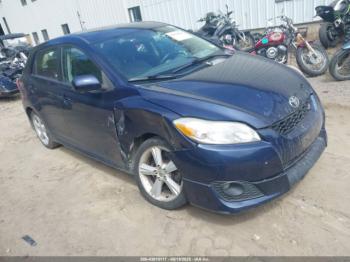  Salvage Toyota Matrix