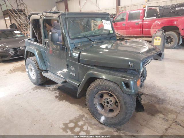  Salvage Jeep Wrangler