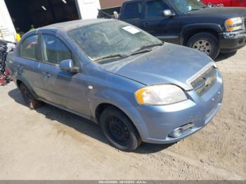  Salvage Chevrolet Aveo