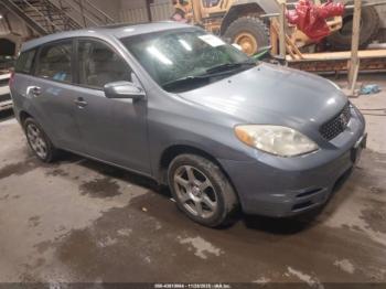  Salvage Toyota Matrix