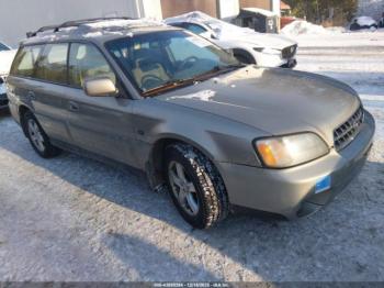  Salvage Subaru Outback