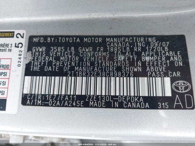 Toyota Corolla Ce Image 8