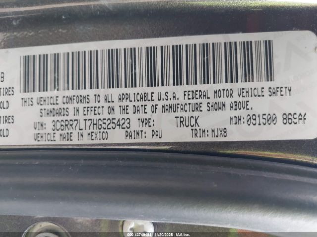 Ram 1500 Big Horn  4x4 5'7 Box Image 7